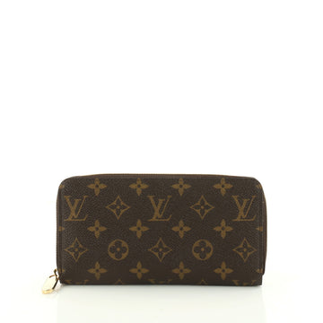 Zippy Wallet Monogram Canvas