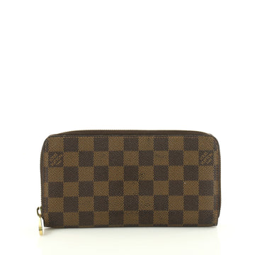 Louis Vuitton Zippy Wallet Damier Brown 3213607