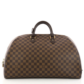 Louis Vuitton Ribera Handbag Damier GM Brown 3213802
