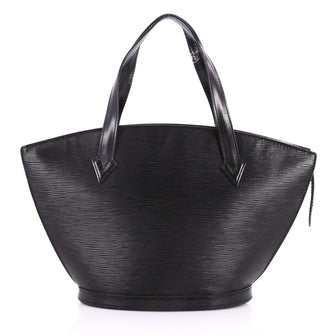 Louis Vuitton Saint Jacques Handbag Epi Leather PM Black 3214701