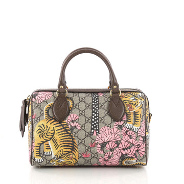 Gucci Boston Bag Bengal Print GG Coated Canvas Small 3218001