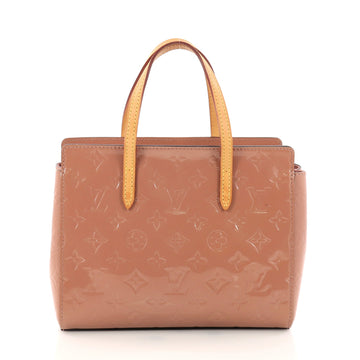 Louis Vuitton Catalina Handbag Monogram Vernis BB Pink 3219302