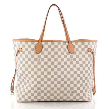 Louis Vuitton Neverfull Tote Damier GM White 3220303