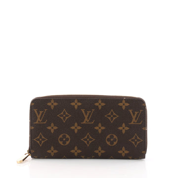 Louis Vuitton Zippy Wallet Monogram Canvas Brown 3220401