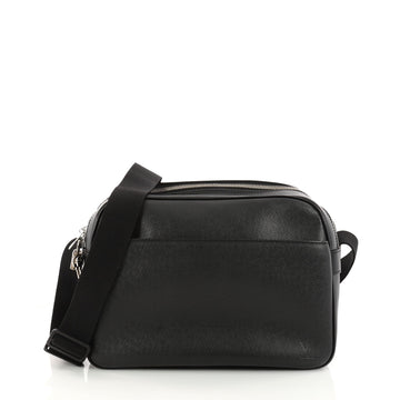 Louis Vuitton Reporter Bag Taiga Leather PM Black 3220503