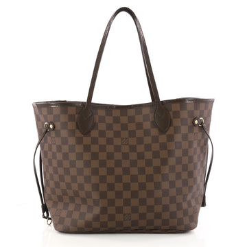 Louis Vuitton Neverfull Tote Damier MM Brown 3220702