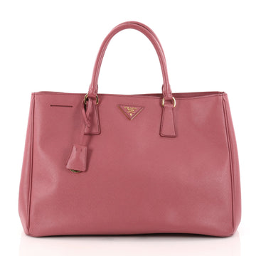 Prada Lux Open Tote Saffiano Leather Large Pink 3220901