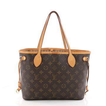 Louis Vuitton Neverfull Tote Monogram Canvas PM Brown 3221303