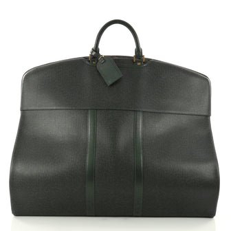 Louis Vuitton Garment Cover Taiga Leather Green 3221801