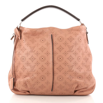 Louis Vuitton Selene Handbag Mahina Leather PM Pink 3222401