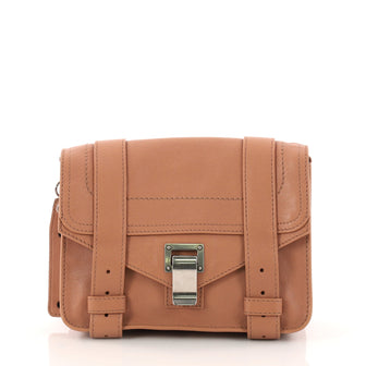 Proenza Schouler PS1 Pouch Leather Brown 3222501