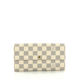 Louis Vuitton Sarah Wallet Damier White 3223501