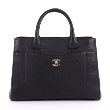 Chanel Neo Executive Tote Grained Calfskin Small Black 3224201