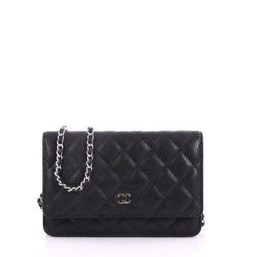 Chanel Wallet on Chain Quilted Caviar Black 3227404