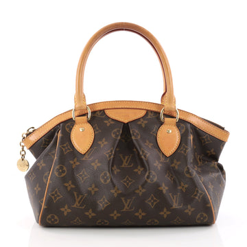 Louis Vuitton Tivoli Handbag Monogram Canvas PM Brown 3230305