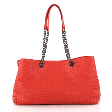 Bottega Veneta Double Chain Tote Intrecciato Nappa Large 3234702