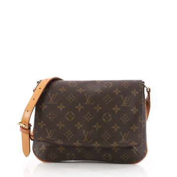 Louis Vuitton Musette Tango Handbag Monogram Canvas 3235001