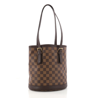 Louis Vuitton Marais Bucket Bag Damier Brown 3235003