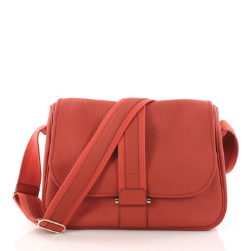 Hermes Bourlingue Messenger Bag Clemence Red 3235101