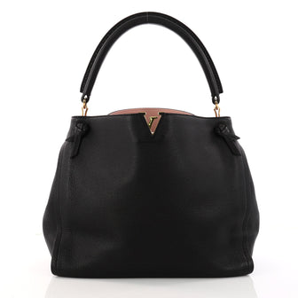 Louis Vuitton Tournon Handbag Leather Black 3235201