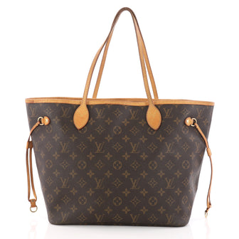 Louis Vuitton Neverfull Tote Monogram Canvas MM Brown 3238202