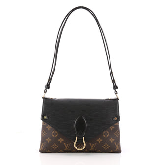 Louis Vuitton Saint Michel Handbag Monogram Canvas and 3238502
