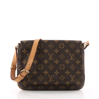 Louis Vuitton Musette Tango Handbag Monogram Canvas 3238804
