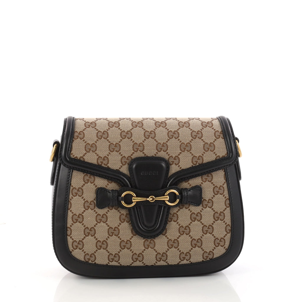 Gucci Lady Web Shoulder Bag GG Canvas Medium 32405