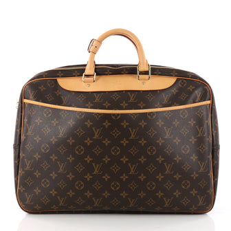 Louis Vuitton Alize Bag Monogram Canvas 24 Heures Brown 3241801