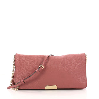 Burberry Mildenhall Shoulder Bag Heritage Grained Pink 3243301