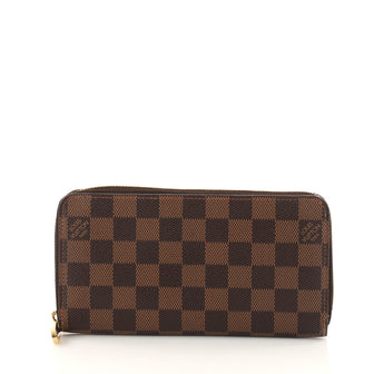 Louis Vuitton Zippy Wallet Damier Brown 3244504
