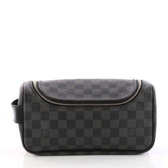 Louis Vuitton Toiletry Pouch Damier Graphite Black 3244702