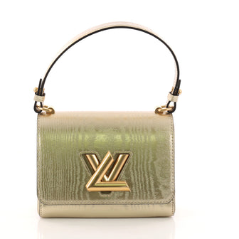 Louis Vuitton Twist Handbag Gravity Gold Calfskin PM 3245101