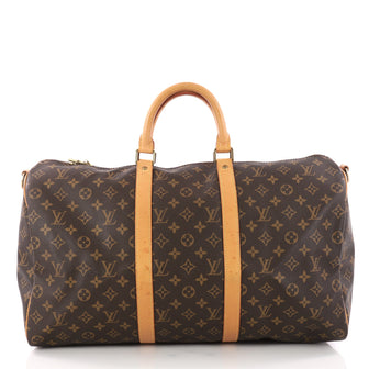 Louis Vuitton Keepall Bandouliere Bag Monogram Canvas 50 3245202