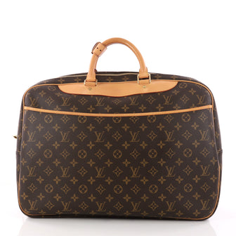 Louis Vuitton Alize Bag Monogram Canvas 24 Heures Brown 3245302