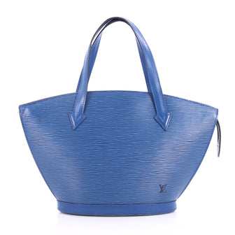 Louis Vuitton Saint Jacques Handbag Epi Leather PM Blue 3245304