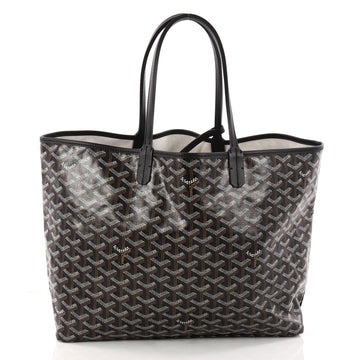 Goyard St. Louis Tote Coated Canvas PM Black 3246503