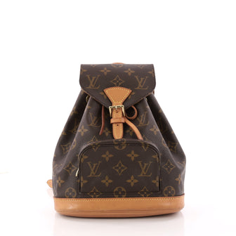 Louis Vuitton Montsouris Backpack Monogram Canvas PM 3246702