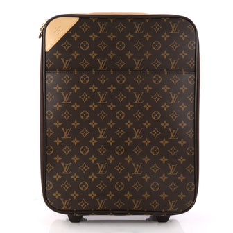 Louis Vuitton Pegase Luggage Monogram Canvas 45 Brown 3246903