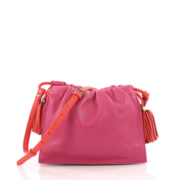 Loewe Flamenco Crossbody Bag Leather Small Pink 3247504