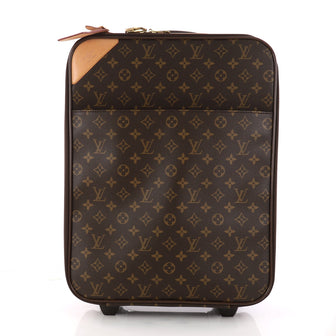 Louis Vuitton Pegase Luggage Monogram Canvas 45 Brown 3247803
