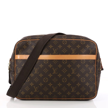 Louis Vuitton Reporter Bag Monogram Canvas GM Brown 3248102