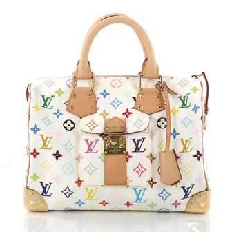 Louis Vuitton Speedy Handbag Monogram Multicolor 30 3254902