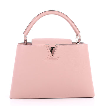 Louis Vuitton Capucines Handbag Leather PM Pink 3255801