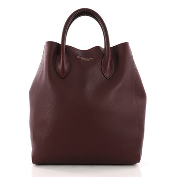  Burberry Convertible Carryall Tote Leather Large Purple 3256903