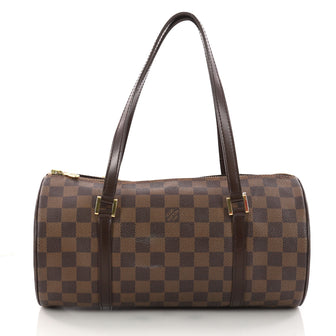 Louis Vuitton Papillon Handbag Damier 30 Brown 3257202