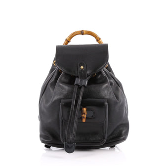 Gucci Bamboo Tassel Backpack Leather Mini 3258103