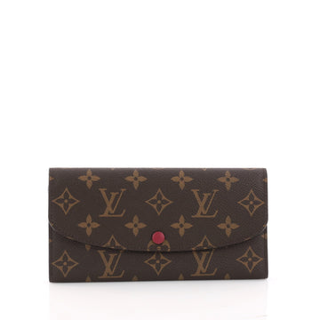 Louis Vuitton Emilie Wallet Monogram Canvas Brown 3258106
