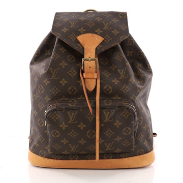 Louis Vuitton Montsouris Backpack Monogram Canvas GM 3258501