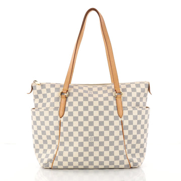 Louis Vuitton Totally Handbag Damier MM White 3258803